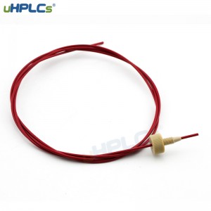 hplc tube color red 1/16″ OD x 0.040″ (1.00mm) ID x per mtr