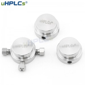 HPLC Stainless Steel Tee 1/16″ (120°), 10-32 threads hplc connector
