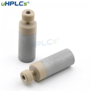 HPSIF-POC1 Solvent Inlet Filter SS, SS/PCTFE threaded for 1/8”O.D. Teflon Tubing